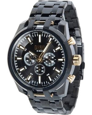 DIESEL Split Chronograph Watch - Black