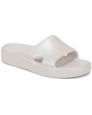 Ryka Soothe Slide Sandal - White