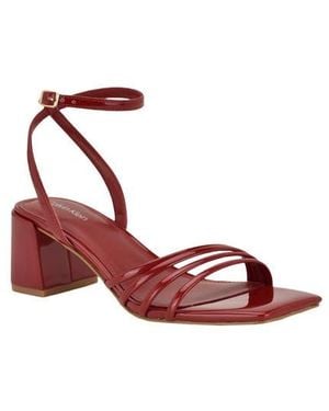 Calvin Klein Pazey 2 Ankle Strap Sandal - Red