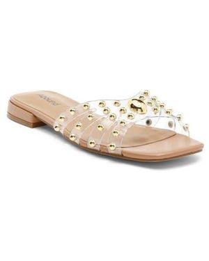 Abound Avianna Studded Slide Sandal - Natural