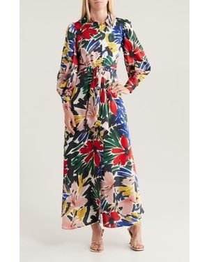 Love By Design Rebel Twill Maxi Dress - White