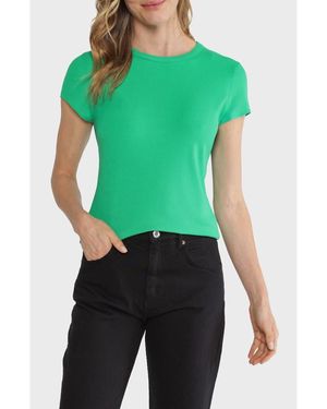 Matty M Jenna Short Sleeve T-Shirt - Green