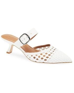 Nordstrom Rack Fawn Woven Mule - White