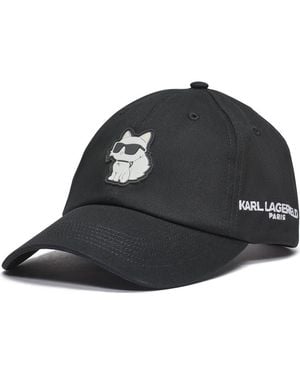 KARL LAGERFELD Choupette Baseball Cap - Black