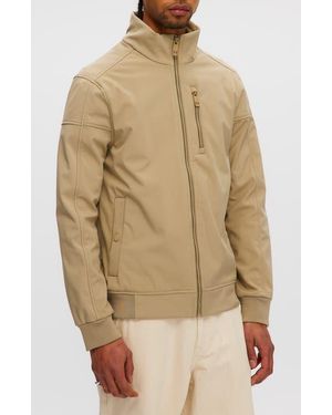 Noize Soft Shell Windbreaker Jacket - Natural