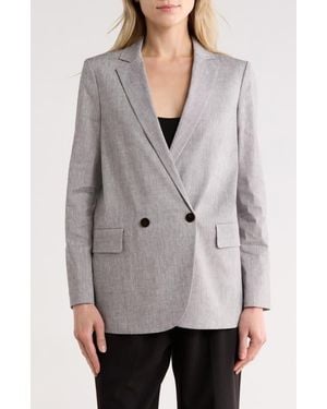 Theory Relaxed Fit Jacket - Natural