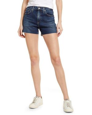 AG Jeans Hailey Boyfriend Cutoff Denim Shorts - Blue
