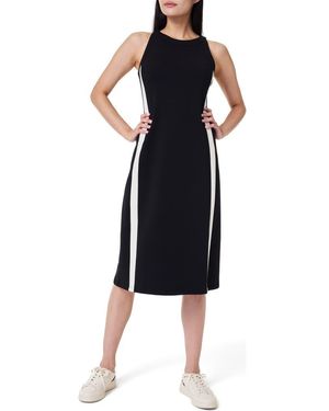 Spanx Airessentials Side Stripe Dress - Black