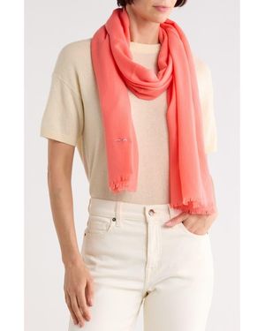 Longchamp Palette Scarf - Red