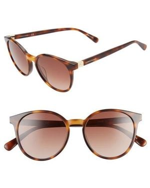 Longchamp Le Pliage 51Mm Gradient Round Sunglasses - Multicolor