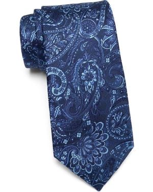 Tommy Hilfiger Maia Paisley Tie - Blue