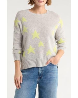 Magaschoni Star Cashmere Sweater - Gray