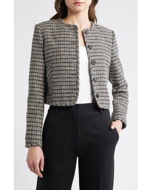 Theory Tweed Jacket - Black