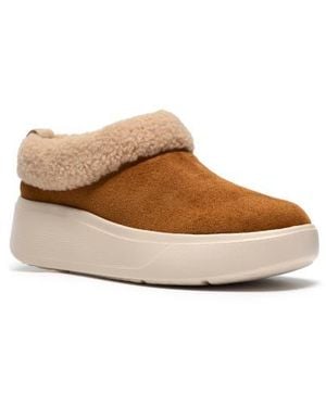 Clarks Solevana Cozy Recovery Slipper - Brown