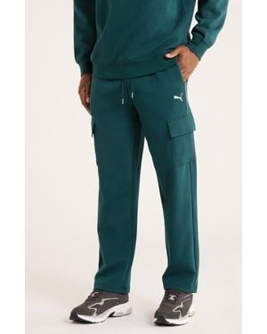 PUMA Relaxed Fit Sport Cargo Pants - Green