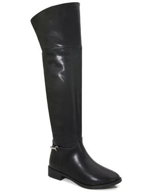 BERNESS Over The Knee Riding Boot - Black