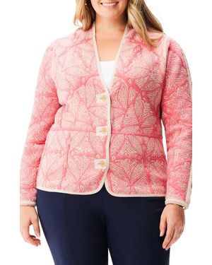 NIC+ZOE Jetset Knit Jacket - Red