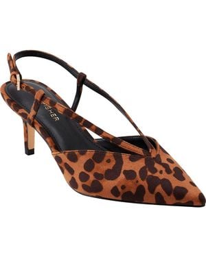 Marc Fisher Wishbone Slingback Pump - Brown