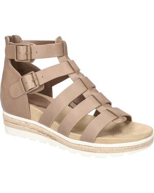 Easy Street Simone Fisherman Sandal - Metallic