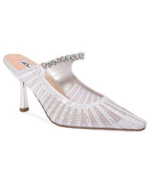 Lady Couture Love Mary Jane Mule - White