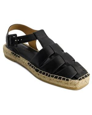 Bernardo Monri Espadrille Flat - Black