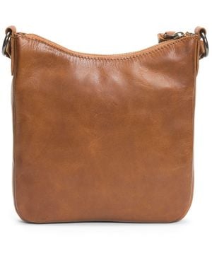 Frye Melissa Swing Leather Crossbody Bag - Brown