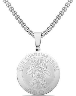 EDFORCE Guardian Angel Necklace - White