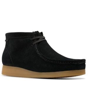 Clarks Wallaston Chukka Boot - Black