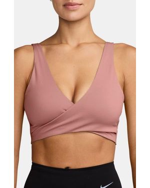 Nike Capsule Crossover Dri-Fit Light Support Padded Bra - Green