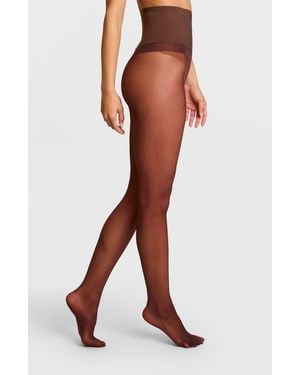 Commando Premium Sheer Tights - Brown