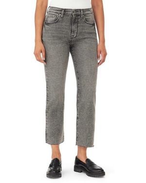 Kensie High Rise Slim Jeans - Gray