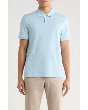 Original Penguin Ditsy Jersey Polo - Blue