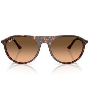 Ray-Ban 56Mm Oval Sunglasses - Multicolor