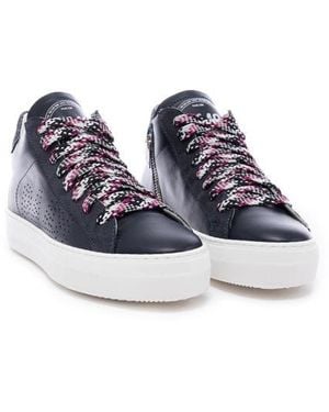 P448 Thea Mid Sneaker - Blue