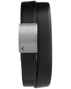 Callaway Golf® Calloway Plaque Leather Belt - Black