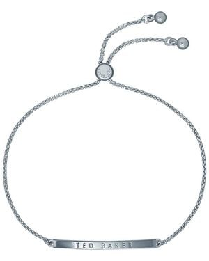 Ted Baker Breenar Baker Bar Slider Bracelet - Metallic