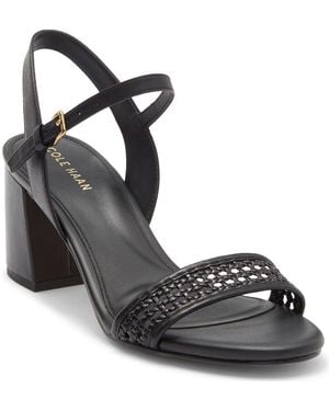 Cole Haan Josie Block Heel Sandal - Black