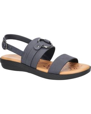 Easy Street Cohen O-Ring Slingback Sandal - Blue