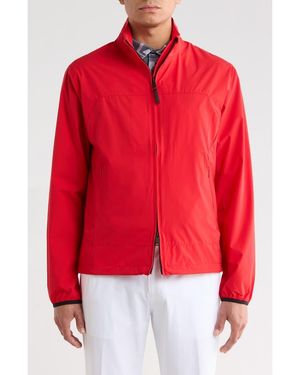 G/FORE Parachute Water Repellent Golf Windbreaker - Red