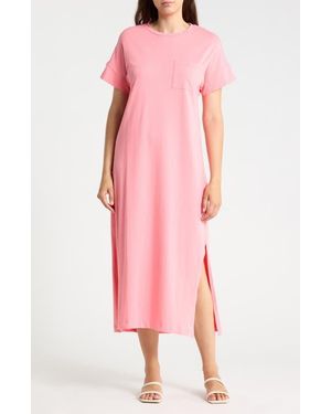 B.Young Maxi T-Shirt Dress - Pink
