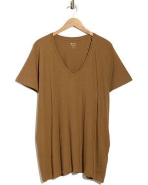 Madewell Soft Fade Cotton T-Shirt - Brown