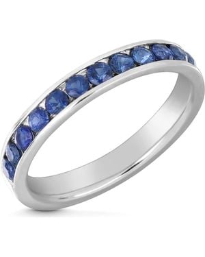 Bony Levy Audrey 18K Sapphire Stackable Ring - Blue