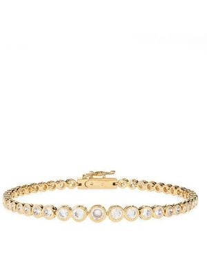 Nadri Jordan Round Cubic Zirconia Tennis Bracelet - Metallic