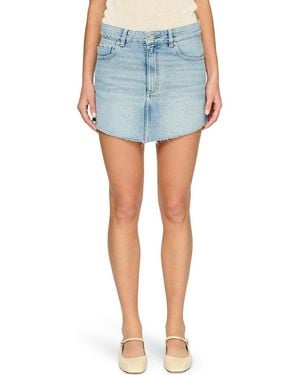 DL1961 Alma Denim Miniskirt - Blue