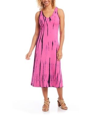 Karen Kane Brigitte Midi Dress - Pink