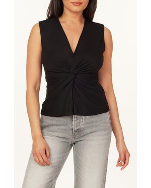 Scotch & Soda Twist Front Top - Black