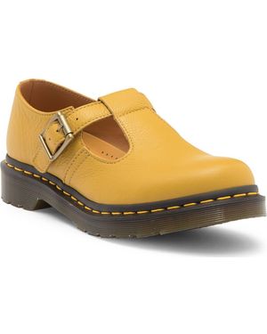 Dr. Martens Polley T-Bar Shoe - Yellow