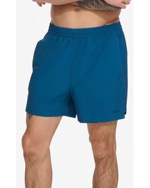 DKNY Hybrid Volley Swim Trunks - Blue