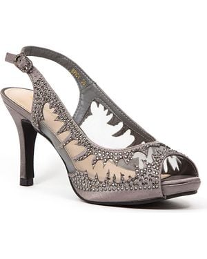 Lady Couture Spicy Slingback Sandal - Metallic