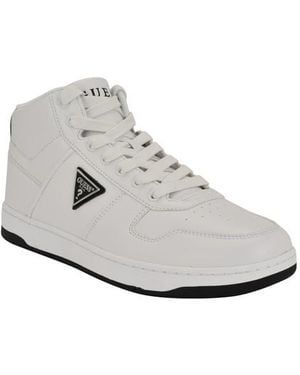 Guess Trisca High Top Sneaker - White
